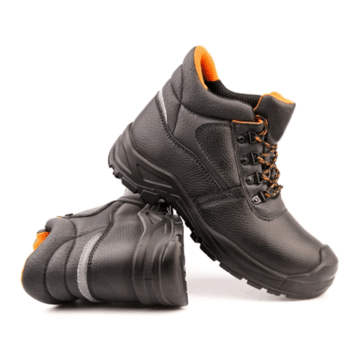 Bota con punta de acero